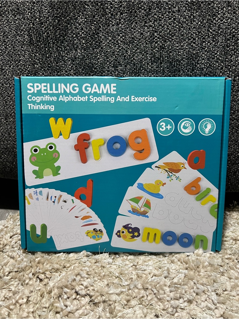 Spelling Game Cognitive Alphabet Set - Teal